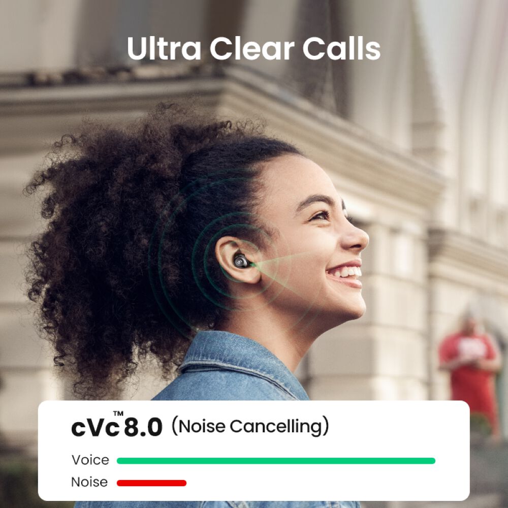 Audifonos Hitune Earbuds Inalámbricos Ws100 Negro Ugreen image number 4.0